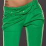 chain green trousers size m,l-xl size 10  12-14 Image 3