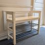 Hallway shoe rack bench Image 2