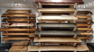 5-foot (1530mm) Solid Oak Hardwood Mantel Beam