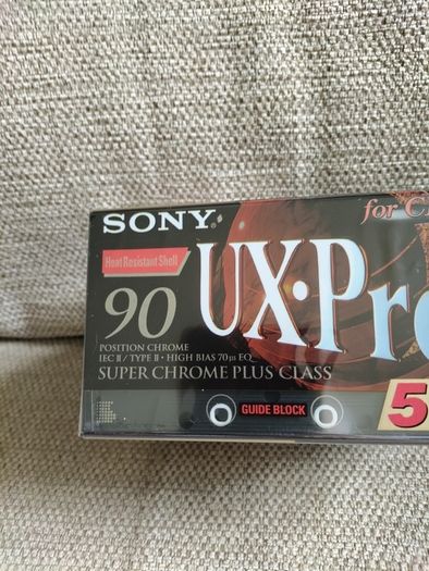 Sony UX-Pro 90 Type 2 sealed pack of 5 five blank cassette tapes