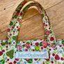 PVC Floral shopper bag Image 2
