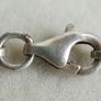 Vintage 925 Sterling Silver Heart Shaped Cut Center Stone Stunning Love Themed Pendant Necklace length 16" - 9,5g Image 7