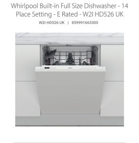 Integrated Dishwasher