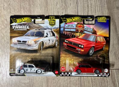 2 X Lancia Delta Hot Wheels Premium