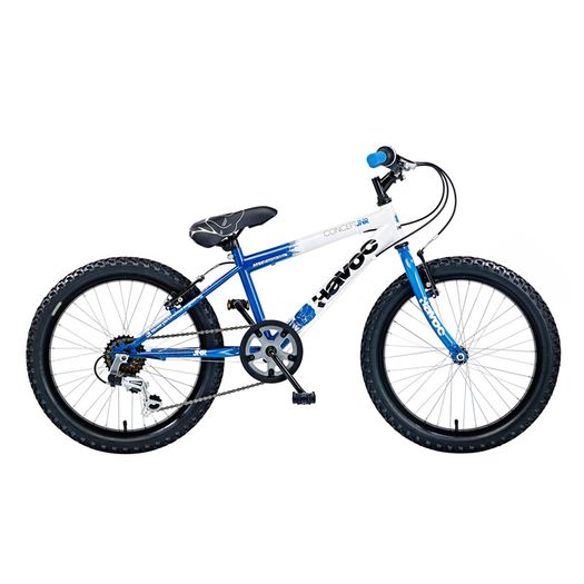 Concept Havoc Boys 6 Speed 20" Blue/White