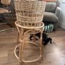 wicker plant pot Image 3