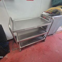 stainless steel trolley