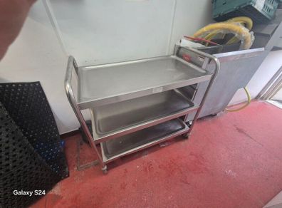 stainless steel trolley