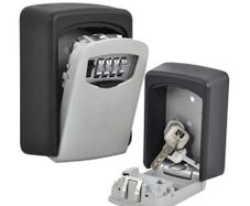 4 Digit Outdoor High Security Wall Mounted Key Safe Box Code Secure Lock Storage Great For Airbnb