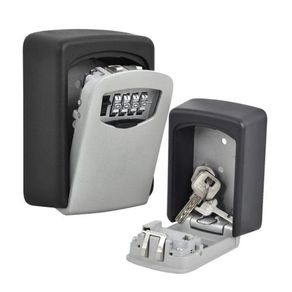 4 Digit Outdoor High Security Wall Mounted Key Safe Box Code Secure Lock Storage Great For Airbnb