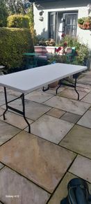 Folding Trestle Table 6 foot