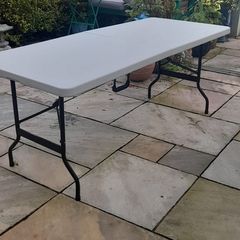Folding Trestle Table 6 foot