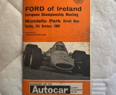 Mondello Park races 1969 pamphlet