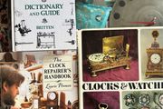 3 books on clocks including repairing dictionary guides and history. Price is for all 3
