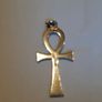 silver large cross with stamp Image 5