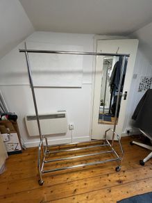 Chrome Clothes Rail