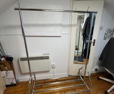 Chrome Clothes Rail