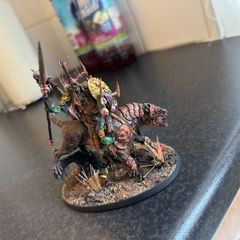 Warhammer model painted