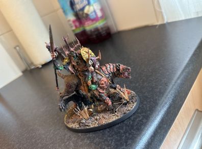 Warhammer model painted