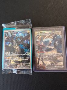 Pokemon Ascended Heroes Stevens Metagross SIR and sealed N's Zekrom