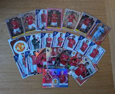 Manchester United Topps Cards Merlin Topps Chrome & Topps