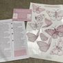 Beautiful butterflies fabric Wall Decals Image 2
