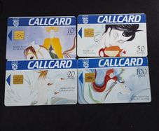Vintage Telecom Eireann, 1994 Irish Callcards, Irish Mythology Series - (Set)