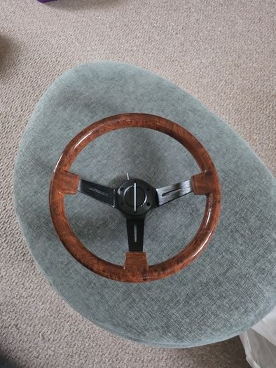 Nardi style deep steering wheel