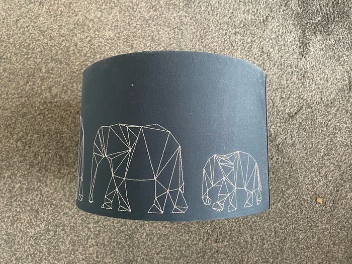 Elephant lampshade