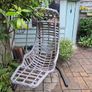 Outdoor Hanging Swing Chair with Cushion  120 Image 3