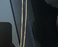 ct Gold Chain with Diamond Pendant