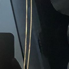 ct Gold Chain with Diamond Pendant
