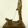 Banksy Inspired "Dog Walker" - Bronze, Marble,Signed Image 2