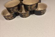 Vintage Bakewell Storage Jars and 5 Ramekins