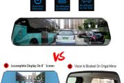 Dash Cam Touch GPS WIFI 24h Night Vision 10 Inch 2.5K+1080P Rearview Mirror Sony Rear Camera Car DVR Black Box 70mai Dashcam