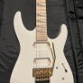 Jackson Soloist SLXM DX in Snow White electric guitar body without pickups gold FLOYD ROSE SPECIAL TREMOLO electric guitar parts accessories Image 4