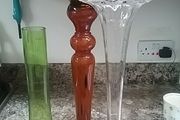 Three Decorative Glass Pieces