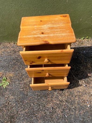 Pine Bedside Locker