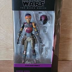 Star Wars Sabine Wren 6" Scale Black Series New & Unopened