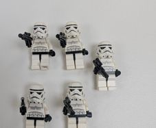 100% Lego SW0188 Storm Troopers x 5