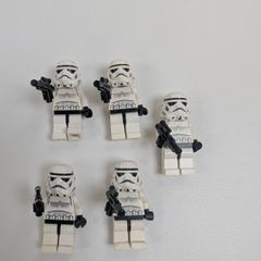 100% Lego SW0188 Storm Troopers x 5
