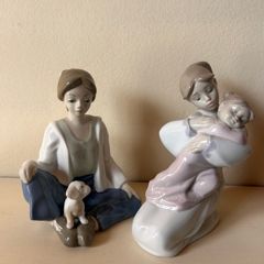 Pair of NAO Porcelain Figurines