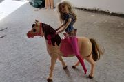 Barbie Saddle 'N Ride Horse and Doll Set