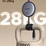 Retractable USB C to USB-C Charger Cable 100W Fast Charging 4-Length Adjustable (0.36/0.6/0.82/1M) Auto Rewind Type C Lead For MacBook, iPad, iPhone Air/17/16, Galaxy S25, 1M Max, Black Image 5