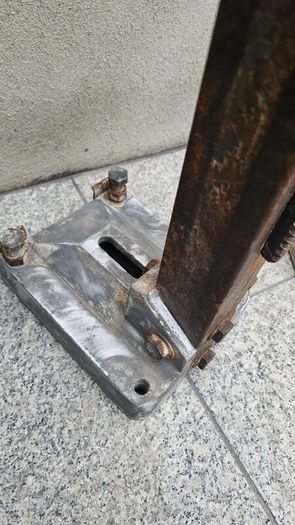 Core drill stand/leg aluminium