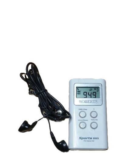 Roberts Sports 995 Stereo Walkman radio with Presets