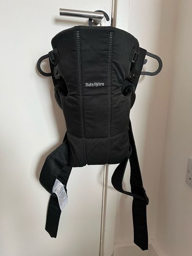 Baby bjorn baby carrier mini woven black