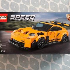 yellow Lego Porsche GT3 RS