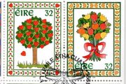 1995 Ireland Greetings Stamp Booklet Fine Used with Dublin cancel of the 24th January 1995 (first day).