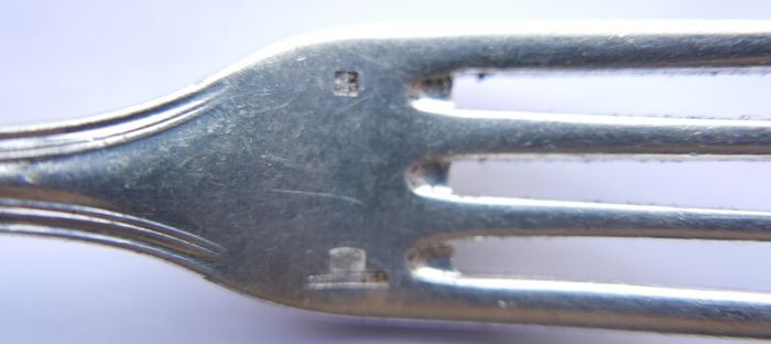 Antique Christofle Silver  Fork 77,2g